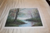 Unframed Robert Tino Print, Signed & Numbered, #290 Of 950, 