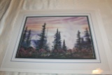 Unframed, Matted, Mark E Barrett Print, Signed & Numbered, #62 Of 500, High