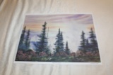 Unframed, Mark E Barrett Print, Signed & Numbered Artist Proof, #27 Of 30,