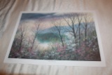 Unframed Robert Tino Print, Signed & Numbered, #921 Of 950, Poetry Of The S
