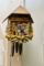 Hand Made Wooden Wall Cuckoo Clock, With Bird, (german Tag), 14.5