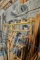 Everything Behind Blue Ribbon, 2 Sections Of Racking, Contents, 2 Ladders,
