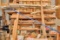 Assorted Wood, Pvc Pipe And Machine Parts