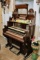 Disassembled Antique Pump Organ With Miscellaneous Parts, Easten Organ Comp