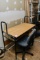Two Computer Desks, Computer Chair, 3 Wooden Chairs, Contents