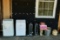 Contents Of Patio, Two Portable A/c Units, Two Space Heaters, 2 Wheel Dolly