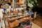 Wooden Work Table & Contents, Assorted Watch & Clock Making Tools, Lathe, M