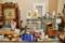 Everything Behind Green Ribbon, Assorted Clock Tools & Clock Making Parts &
