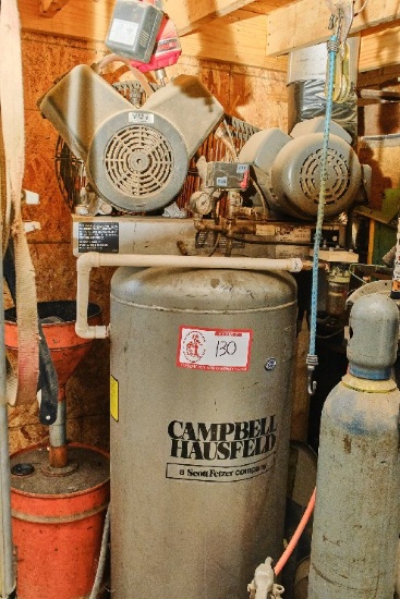 Campbell Hausfield Vertical Air Compressor, 220 Volt, 7.5 Hp
