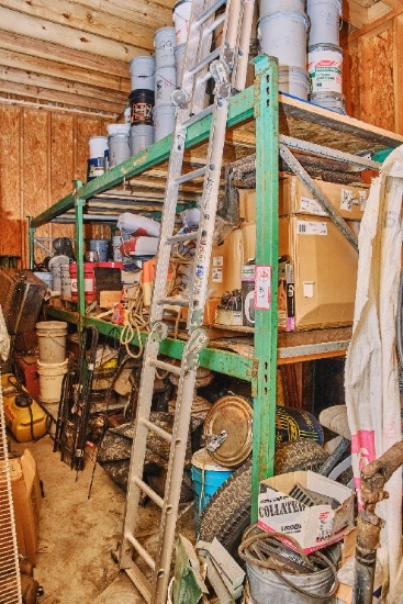 Contents Of Room, 2 Sections Of Pallet Racking And Contents Assorted Boat A