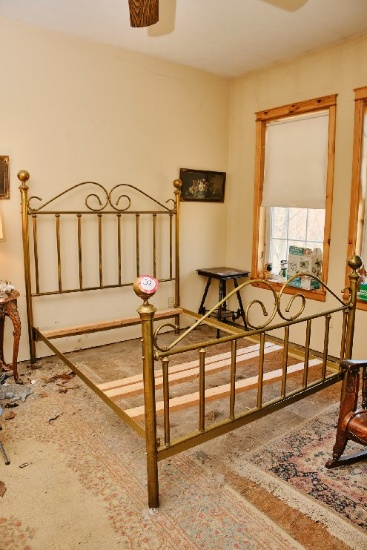 Brass Queen Size Bed