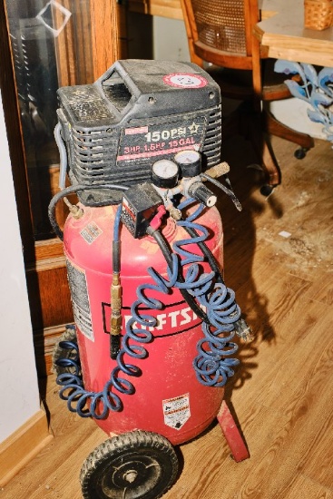 Craftsmen 3 Hp, 15 Gallon Air Compressor