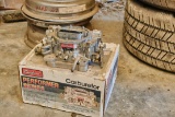 Two 4 Barrel Edelbrick Carburetor, One 500 Cfm, One 750 Cfm, Electric Choke