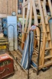 Two Metal Firewood Racks