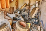 Contents Of Outside Storage Area, 3 Push Mowers, Tires, Wheels, Etc.