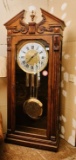 Ridgeway Grandfather Clock With Glass Door (with Key), S/n 00022640, 92.5