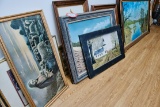 Assorted Artwork, 14 Pieces Framed Prints, Various Sizes