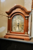 One Westminster Wooden Mantle Clock, One Ansonia Wooden Mantle Clock, Magna