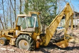 International Harvester Loader Backhoe With Cab, No Vin Or Model Plate, Cur