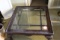 Square Coffee Table with Glass Insert, 40