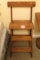 Wooden Step Stool Plus Wooden Clothes Rack