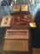 3 Plaques 1 national championship 1976, 73 coach of the year and Walter Camp Football Foundation