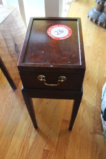 Decorative Wellington Hall Wooden Box with Stand