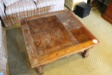 Square Wooden Coffee Table, 40