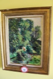 Two Original Oil Paintings, One Gaston Sevire, One by McDuff,  plus 7 Frame