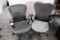 (2) Office Arm Chairs on Casters