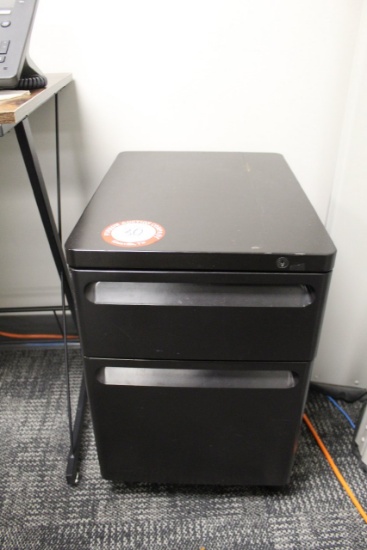 (2) - 2 Drawer Metal Storage Cabinet