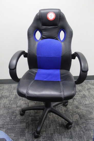 Office High Back Arm Chair on Casters