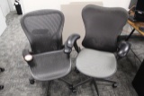 (2) Office Arm Chairs on Casters