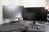 Lenovo All in one computer w/second monitor , keyboard and mouse