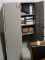 (2) Metal 2 Door Storage Cabinets plus One Metal Cabinet, No Doors with Con