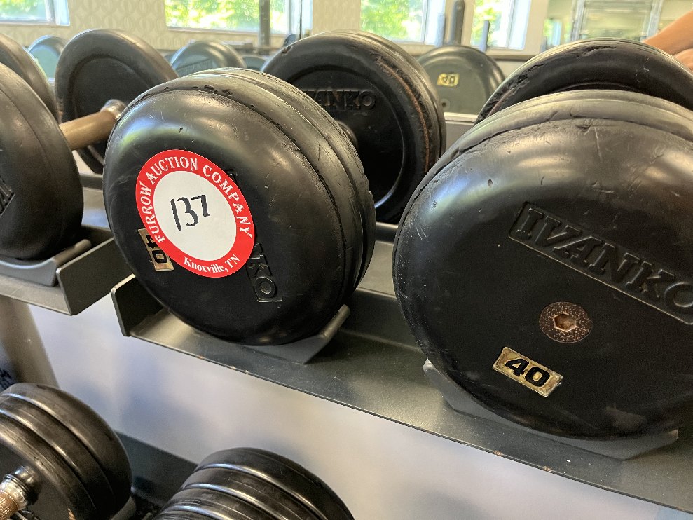 Ivanko Dumbbells Incomplete Set 40 lb. 85 Proxibid