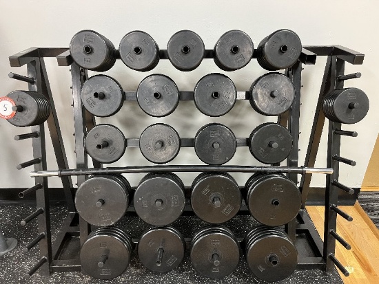 Weight Rack plus Power Systems Weights