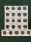 Large Cent Pieces:  (1) 1817, (1) 1826, (1) 1830, (3) 1831, (1) 1833, (2) 1