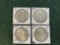 (4) Morgan Dollars (1) 1878 No Mint Mark MS-64, (1) 1878 Mint Mark S MS-64,