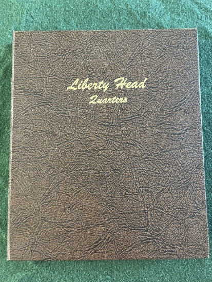Liberty Head Quarter Album (29) Coins Collected: 1893, 1893-O, 1894, 1895,