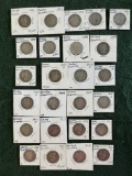 Liberty Head Quarters: (3) 1892 VG, (1) 1892 G, (1) 1892 G, (1) 1895-S F, (