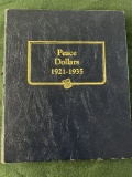 Peace Dollar Album 1921-1935 Compete to include: 1921 No Mint Mark