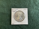 2021 Silver Dollar 1 oz BU