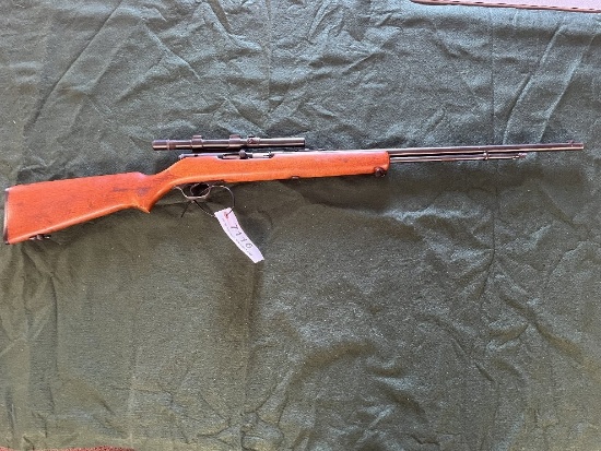 Springfield Model 87A 22, S/ L/ LR Pre 64 with Weaver G4 Scope