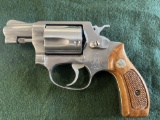 Smith & Wesson Model 60 .38 Special, Stainless Steel, SN ADA 1844