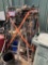 Rack & Contents - Assorted Safety Harness, Straps, Chain, etc