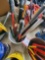 Contents of 2 Buckets - Bolt Cutters, Pruners, etc
