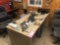 Desk, 2 Chairs and Contents