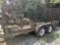 Haulin 14'x15' 2 Axle Trailer w/Ramps, Setup for Dingo