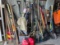 Assorted Lawn and Garden Tools - Shovels, Rakes,